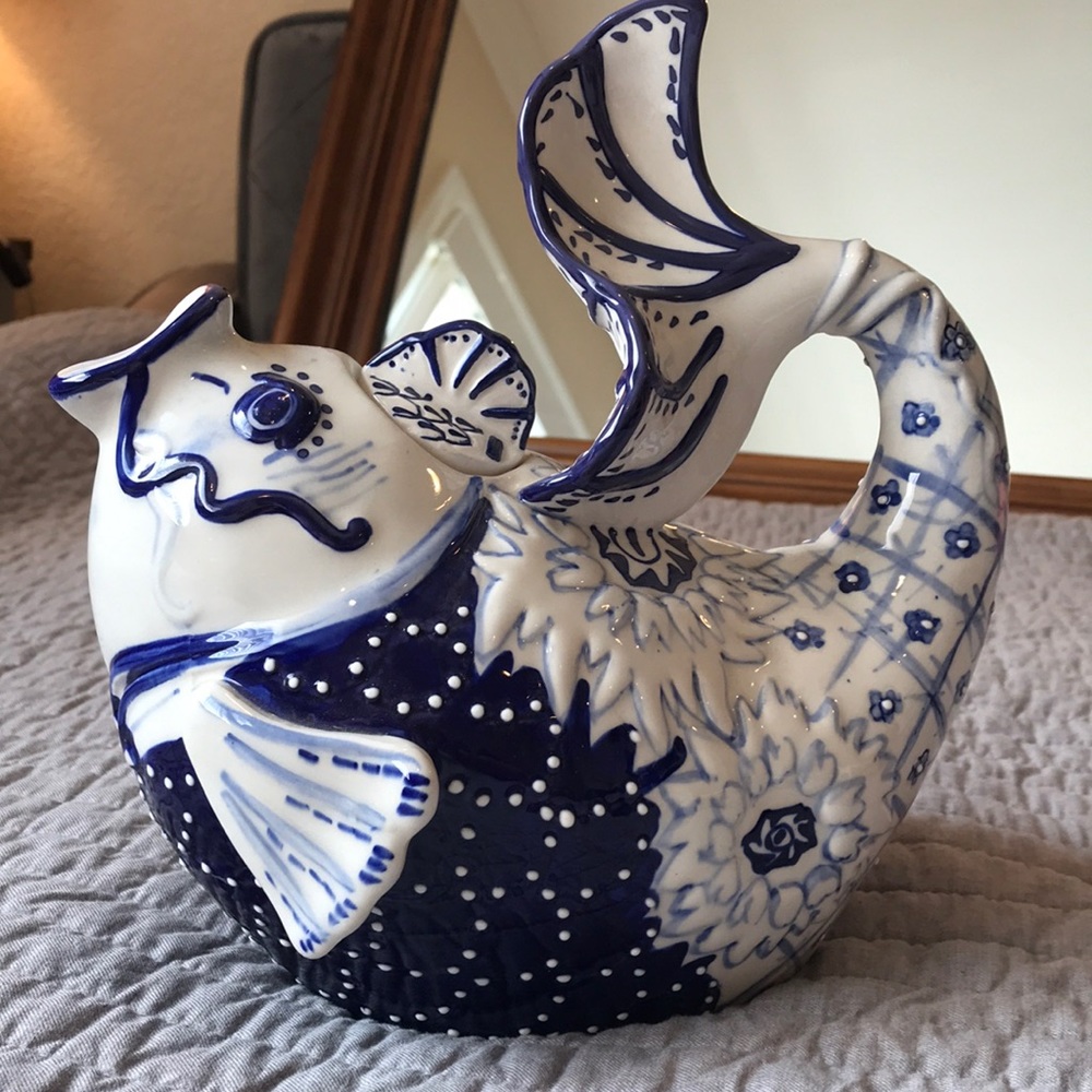 Decorative Fish Tea Pot
